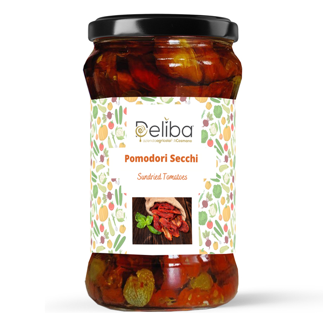 Best Premium Made in Italy Sundried Tomatoes in Extra Virgin Olive Oil 212 ml for appetizer