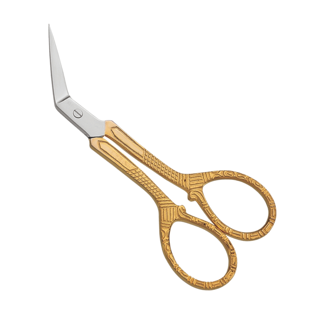 Best Quality Stainless Steel Professional Ornate Angled Scissors, Manicure Cuticle Nail Scissor For Personal Care
