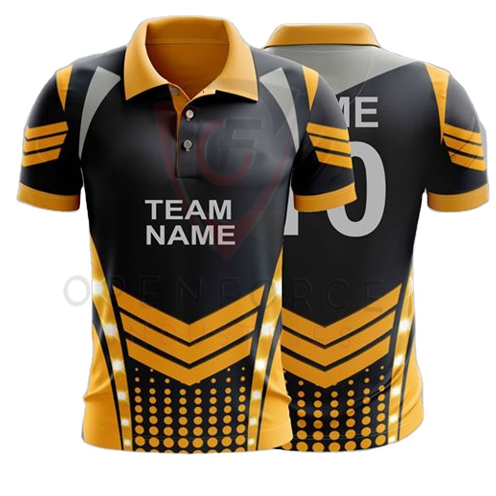 Cricket Teams Shirt/Jerseys Half Sleeves Sports & Entertainment Custom Logo Team Uniform Set | Openforce Industries