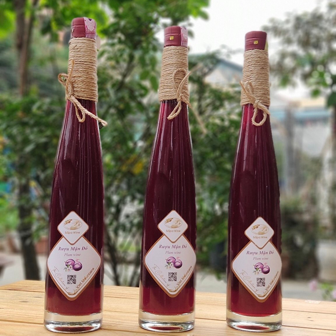 Sapa Wine Sweet fruit Wine made in Vietnam