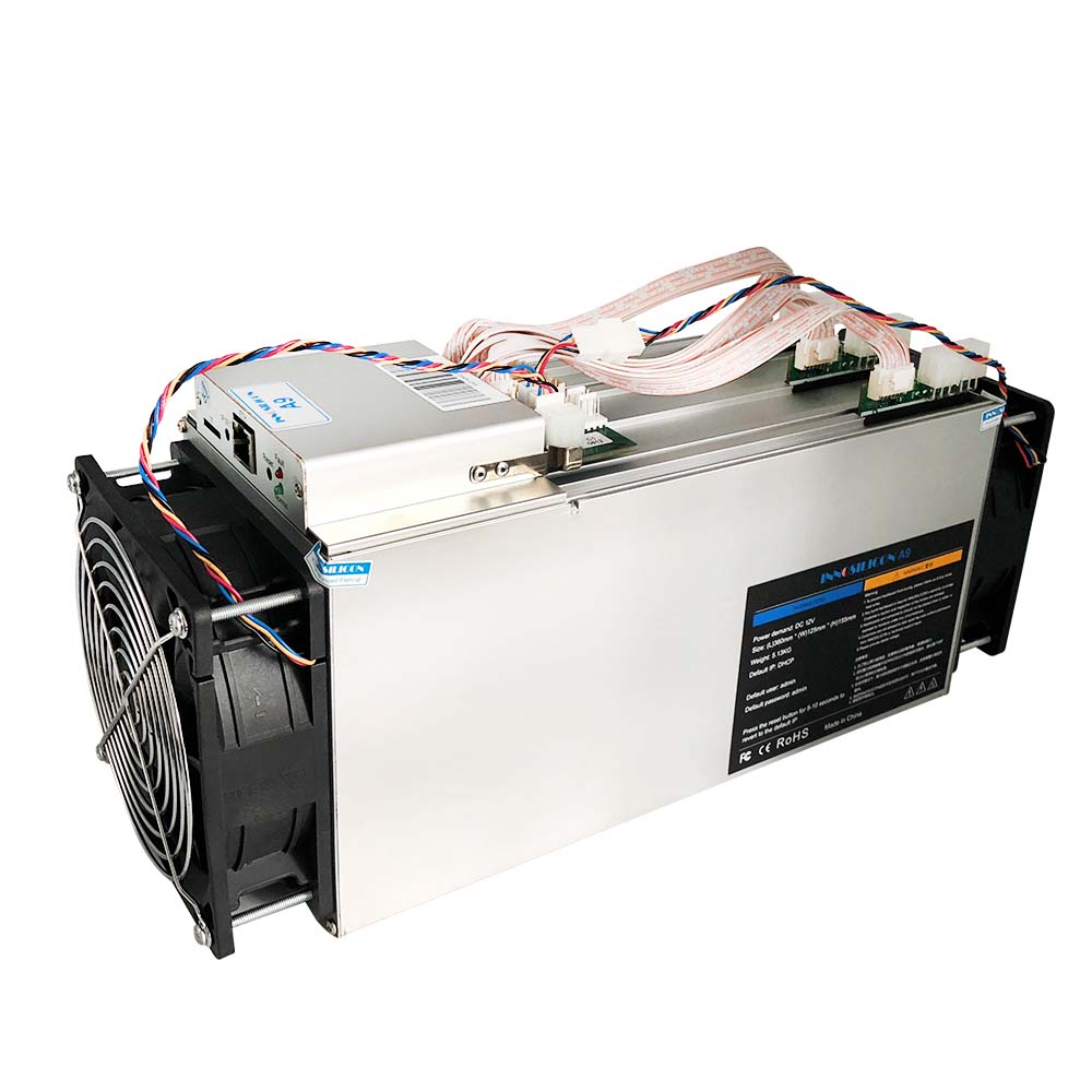 Подержанный алгоритм innosilicon mine A9 50ksol/s Equihash 620 Вт энергопотребление Asic miner Zmaster zcash mining machine