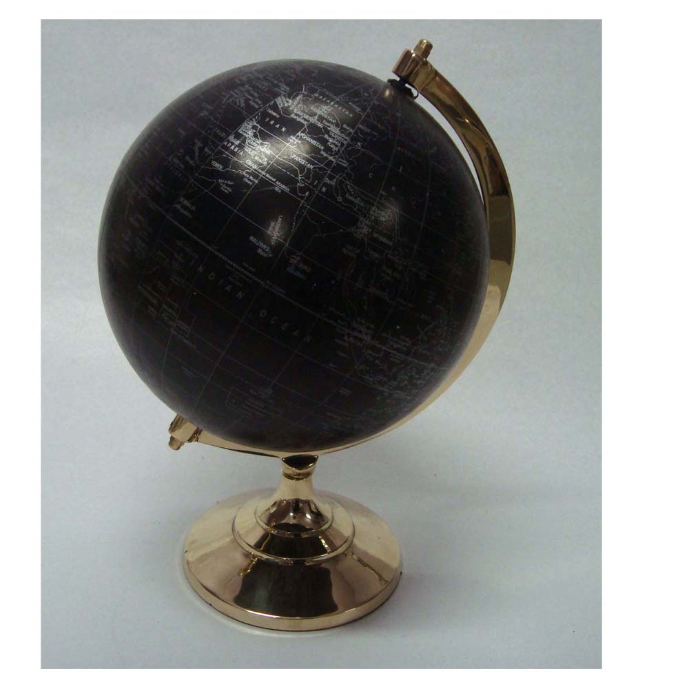 New Design Luxury Black World Sphere Globe For Decoration