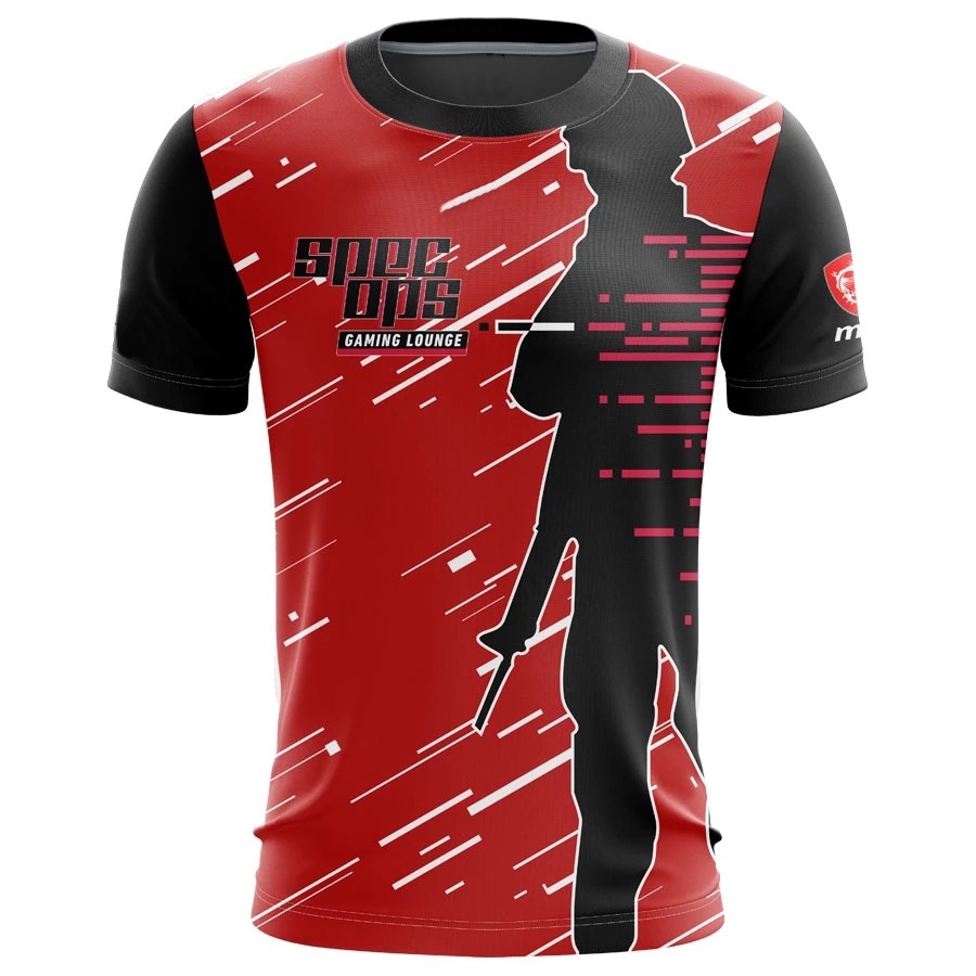 Cool Designs Printed Esports Jersey Professional Gaming Sports T Shirt Custom Sublimation