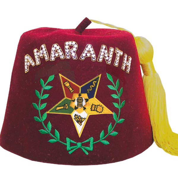 Аксессуары для Shriners масонские феску шапка со стразами и золотой слиток из нитей феску шляпа с кисточкой держатель