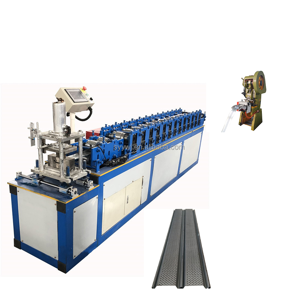 Shutter doors roller former producing line