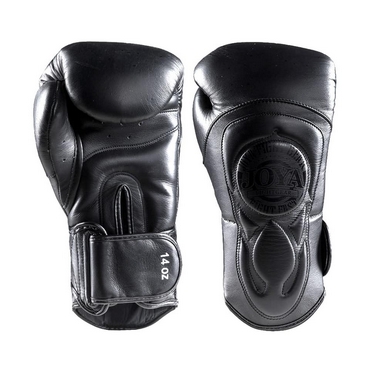 JOYA THAILAND KICKBOXING GLOVE - FIGHT FAST FALCON AND FADEED MODEL BLACK AND BLACK PRINTING