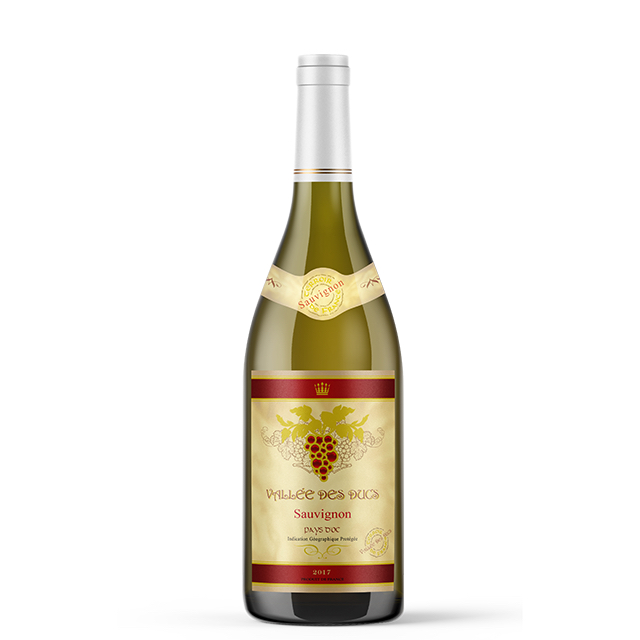 Белое вино SAUVIGNON, французский IGP
