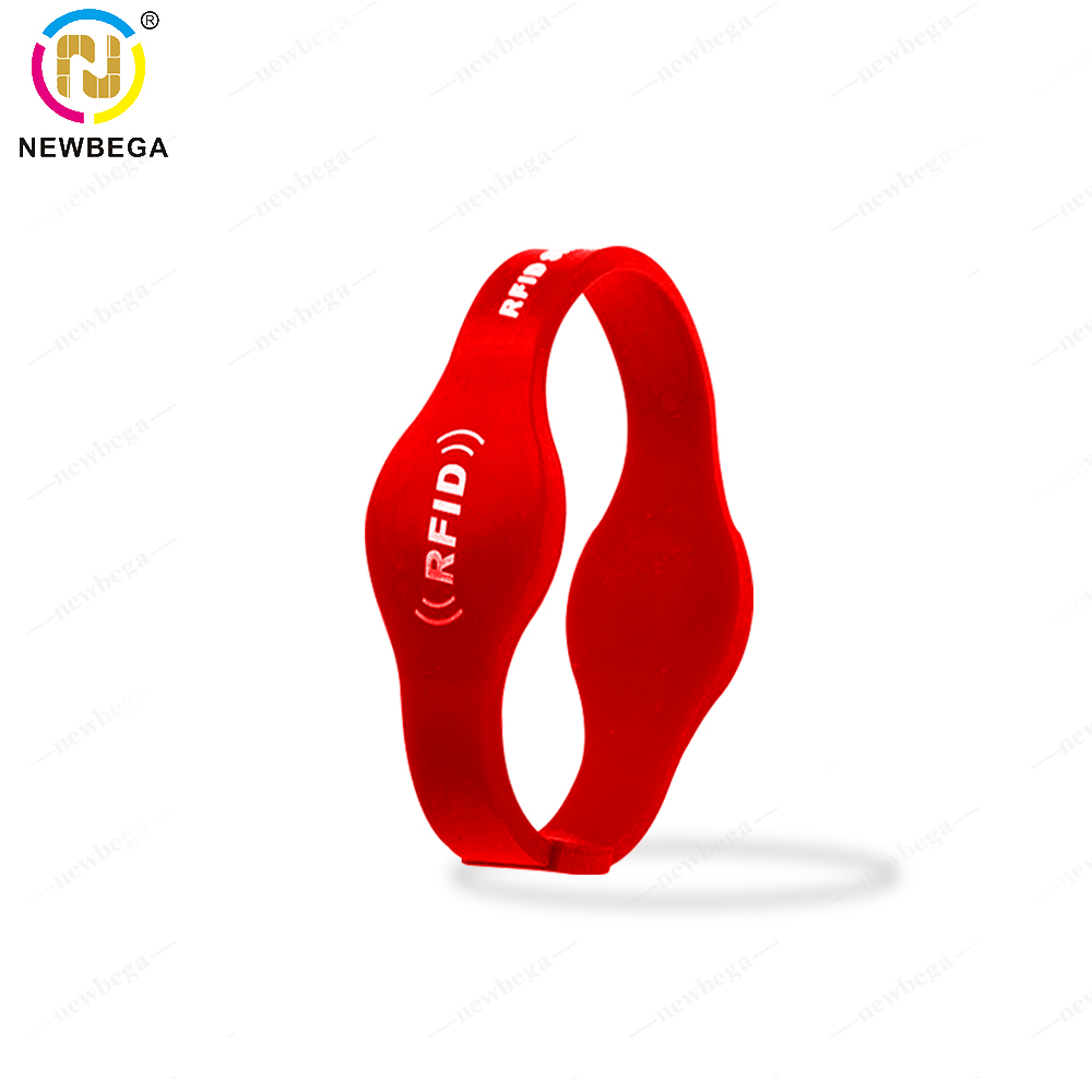 Programmable Smart Bracelet RFID Wristband NFC216 HF Chip High Security