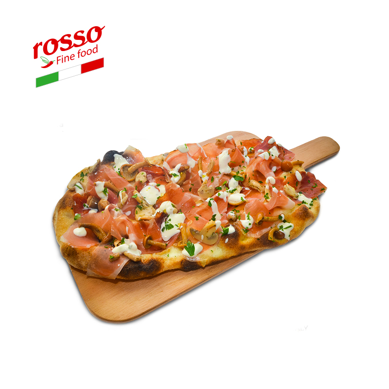 Pinsa Romana ROUND 550 gr pre-cooked artisanal base Made in Italy