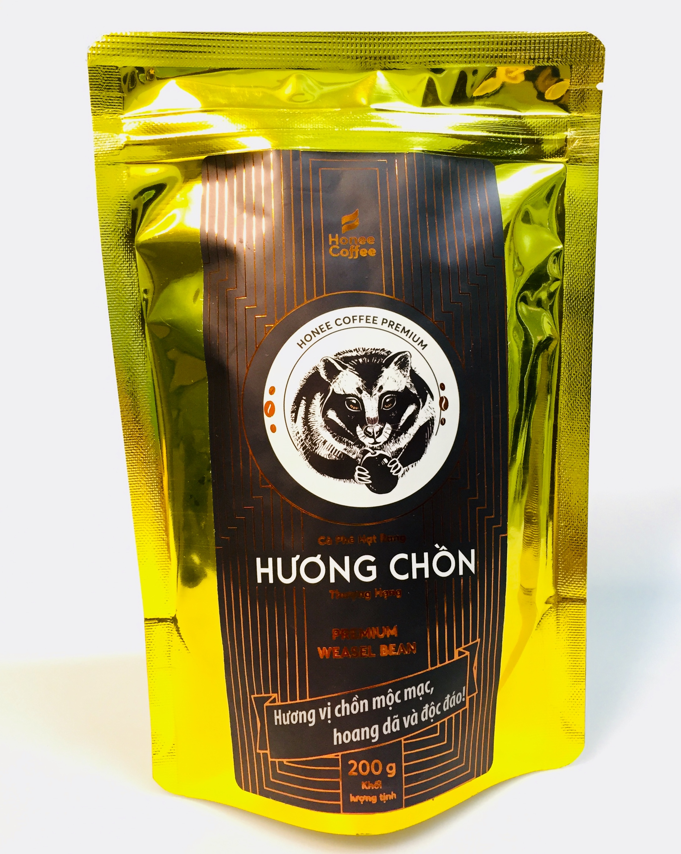 Kopi luwak вьетнамский кофе цельные бобы средний Жаркое с Honee Кофе бренд 2020