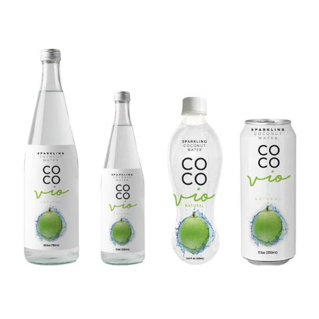 Кокосовый напиток COCO VIO -Pure 100% с витаминами, Лучший спортивный напиток с электролитами для увлажнения