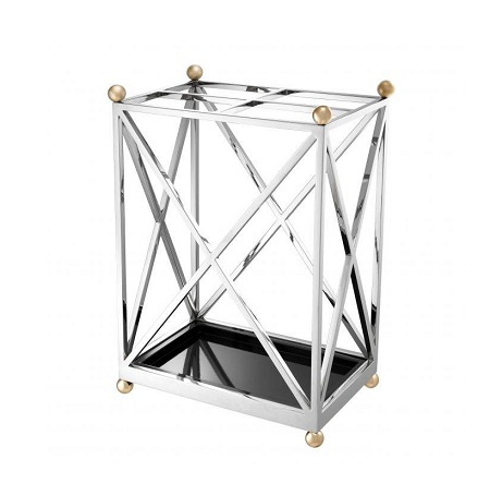 Superior Quality Stainless Steel Umbrella Stand/Holder For Home Decor Silver Color For Manufacturer