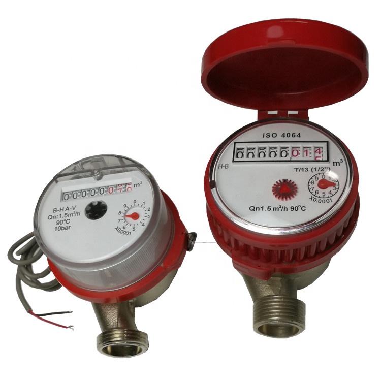 OEM ISO 4064 Class B (brass, plastic, stainless steel, cast iron) single stream dry type water meter 13mm-40mm