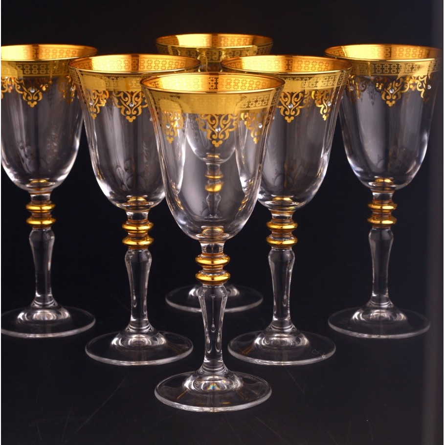 STEMWARE SET 440141 - OTTOMAN GOLD
