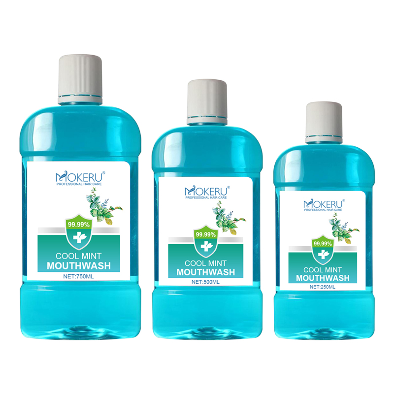 2020 new product 750ml Mokeru mouthwash fresh mint mouth wash