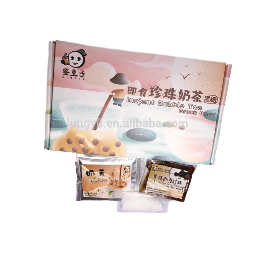 Подарочная коробка для чая, молока, чая в порошке tapioca boba