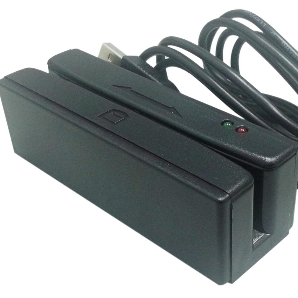 Дешевый считыватель магнитных карт с usb-кабелем