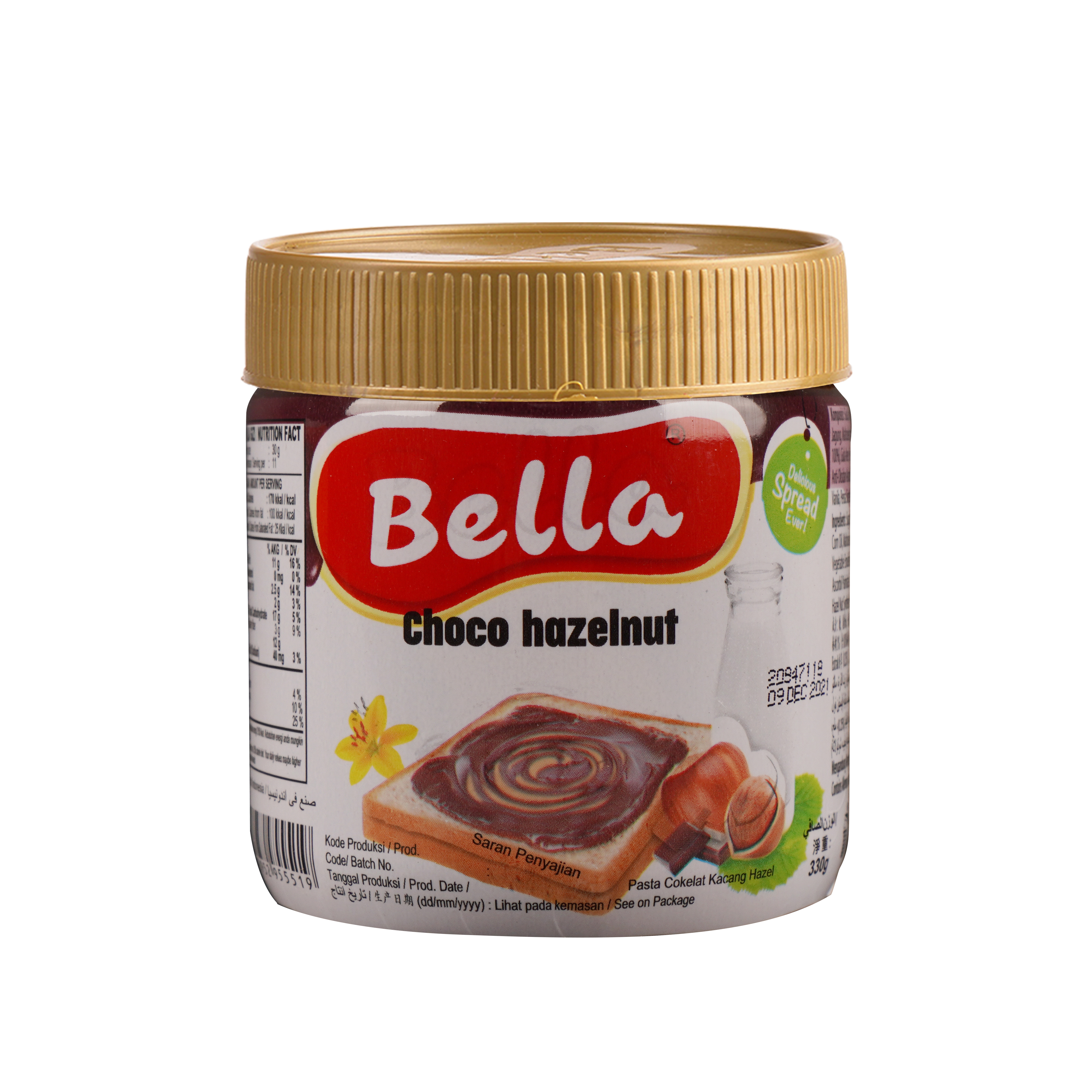 Новинка, шоколадный орех Bella