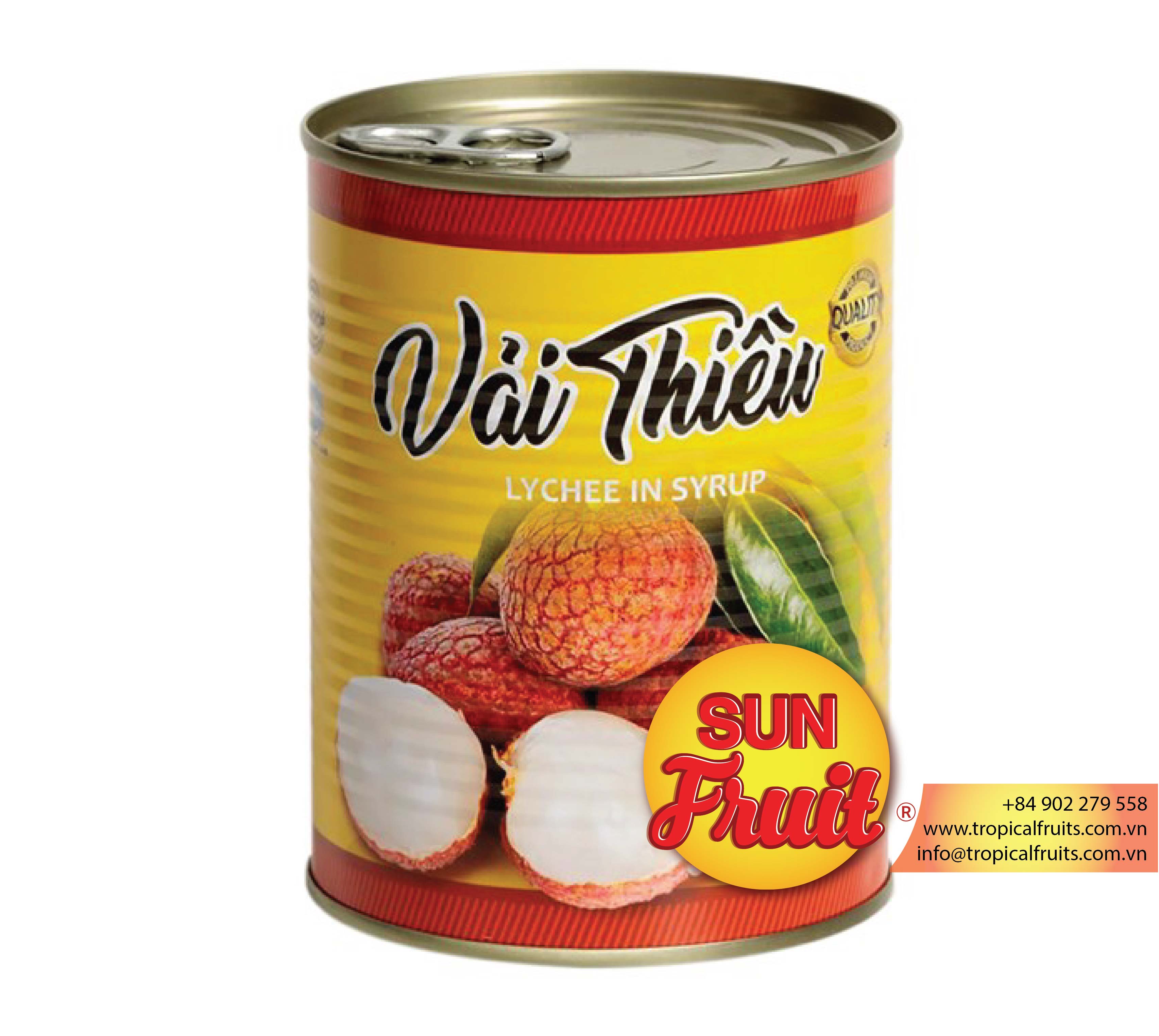 Fresh barked lychees in -565degrees good price