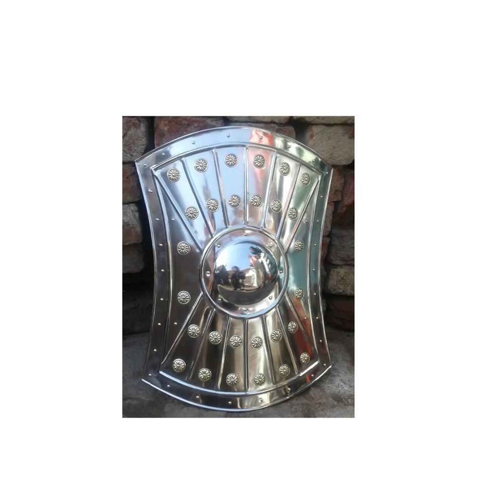 Medieval Roman Shield - Roman Legionnaire's Battle Shield use to protect available in stock at cheap price