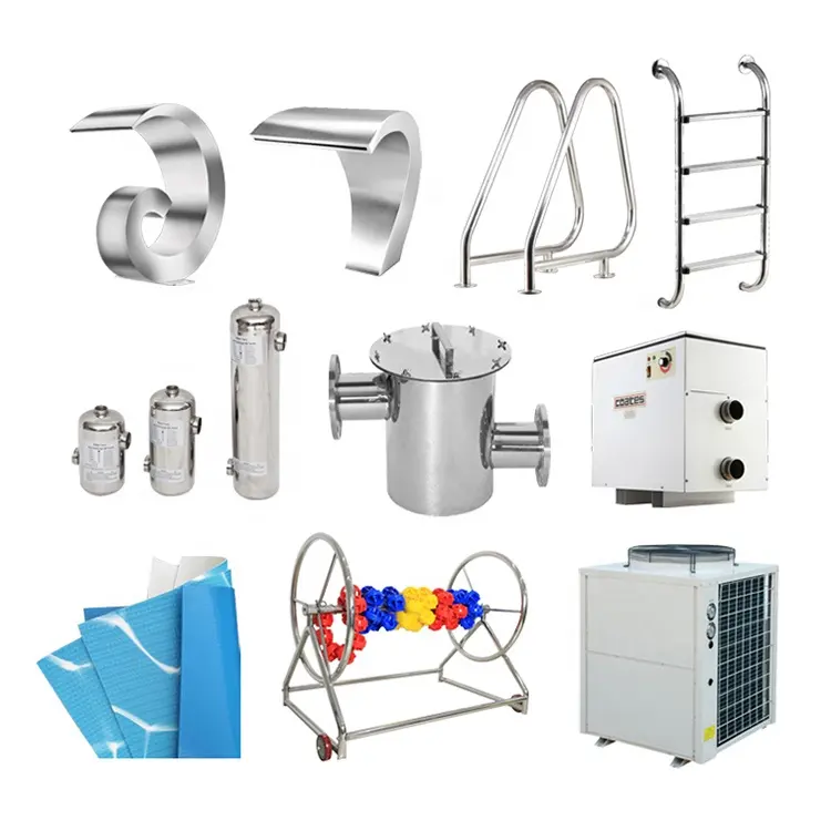 Wholesale factory price full set swimming pool equipment accessories