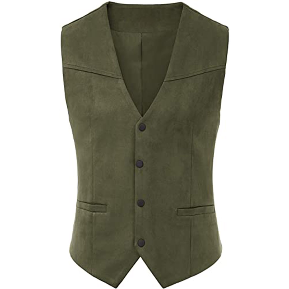 Traditional Waistcoat Bavarian Vest German Trachten Oktoberfest Cow Suede Leather Men Herren Vest Waistcoats Bavarian Waistcoat