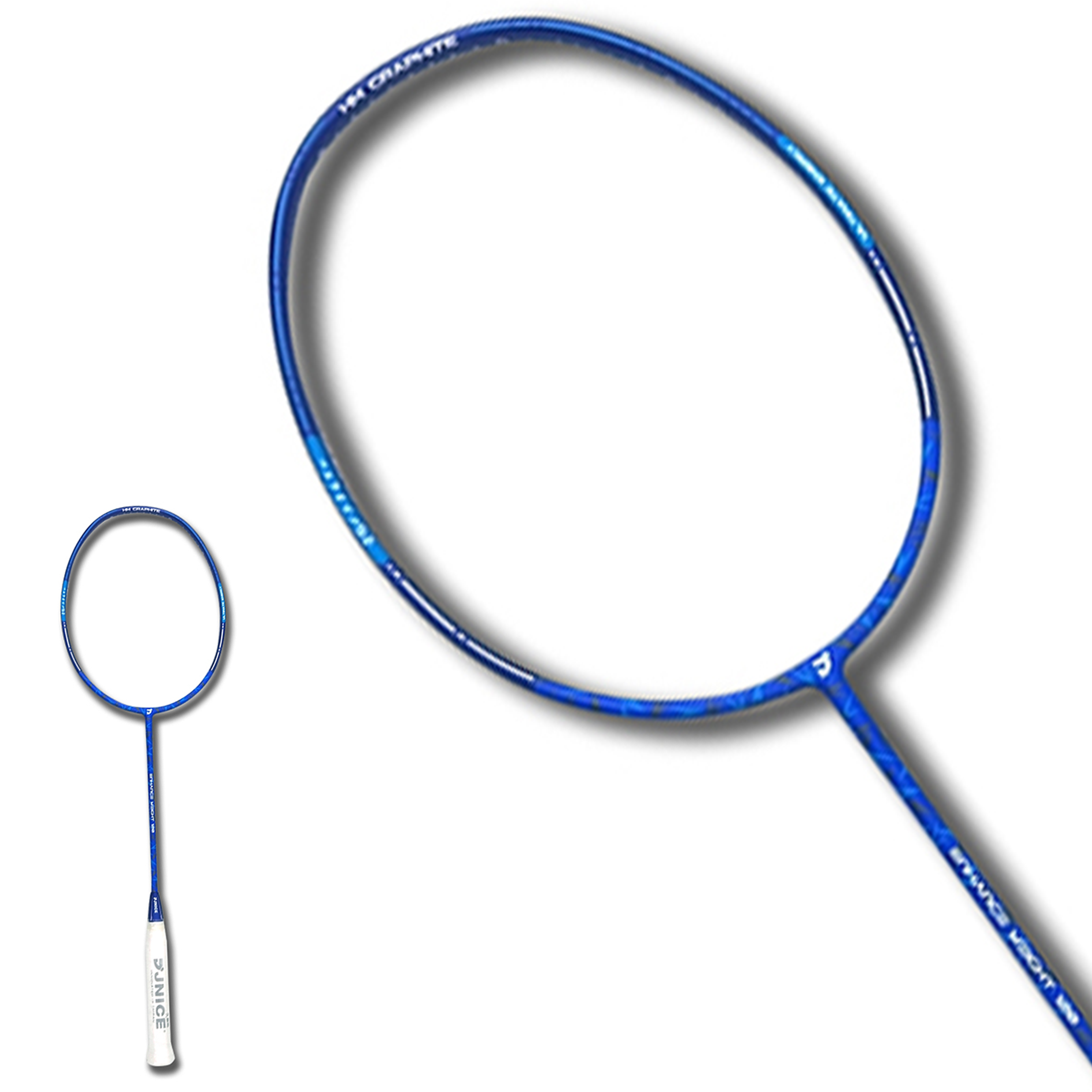 Carbon fiber Weight 120g best training badminton racket