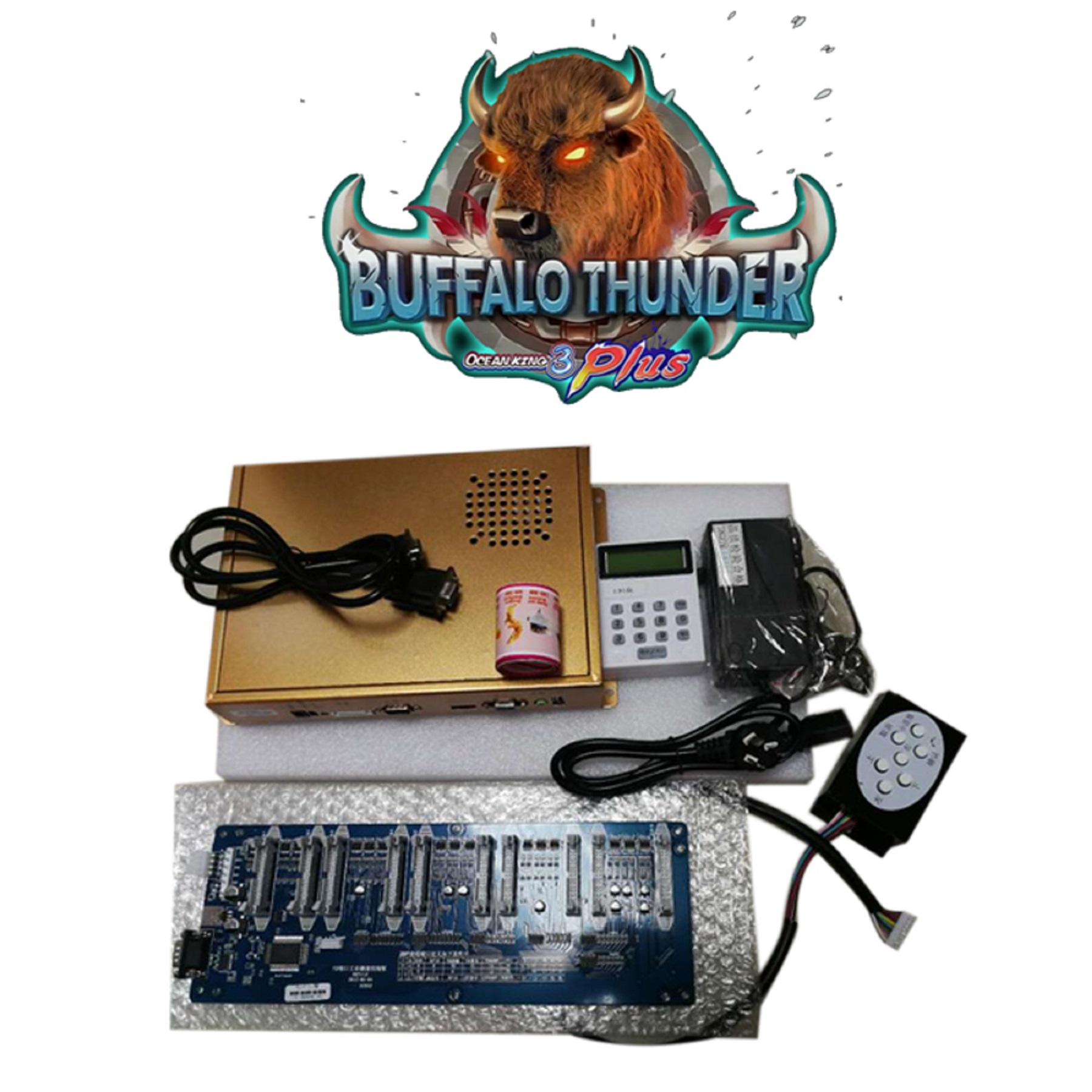 Buffalo Thunder Fishing Game Software|IGS Ocean King 3 Fish Game Motherboard Gambling|High Holding Rate Fish Game For Sale