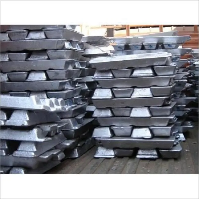 Aluminum Alloy Ingots ADC 12 purity 99.9 bulk supply