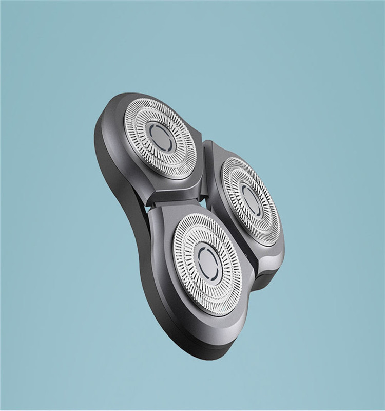 Оригинальная электробритва Xiaomi Mijia S500, бритва с 3 головками для сухого и влажного бритья, триммер для бороды, бритвенная головка