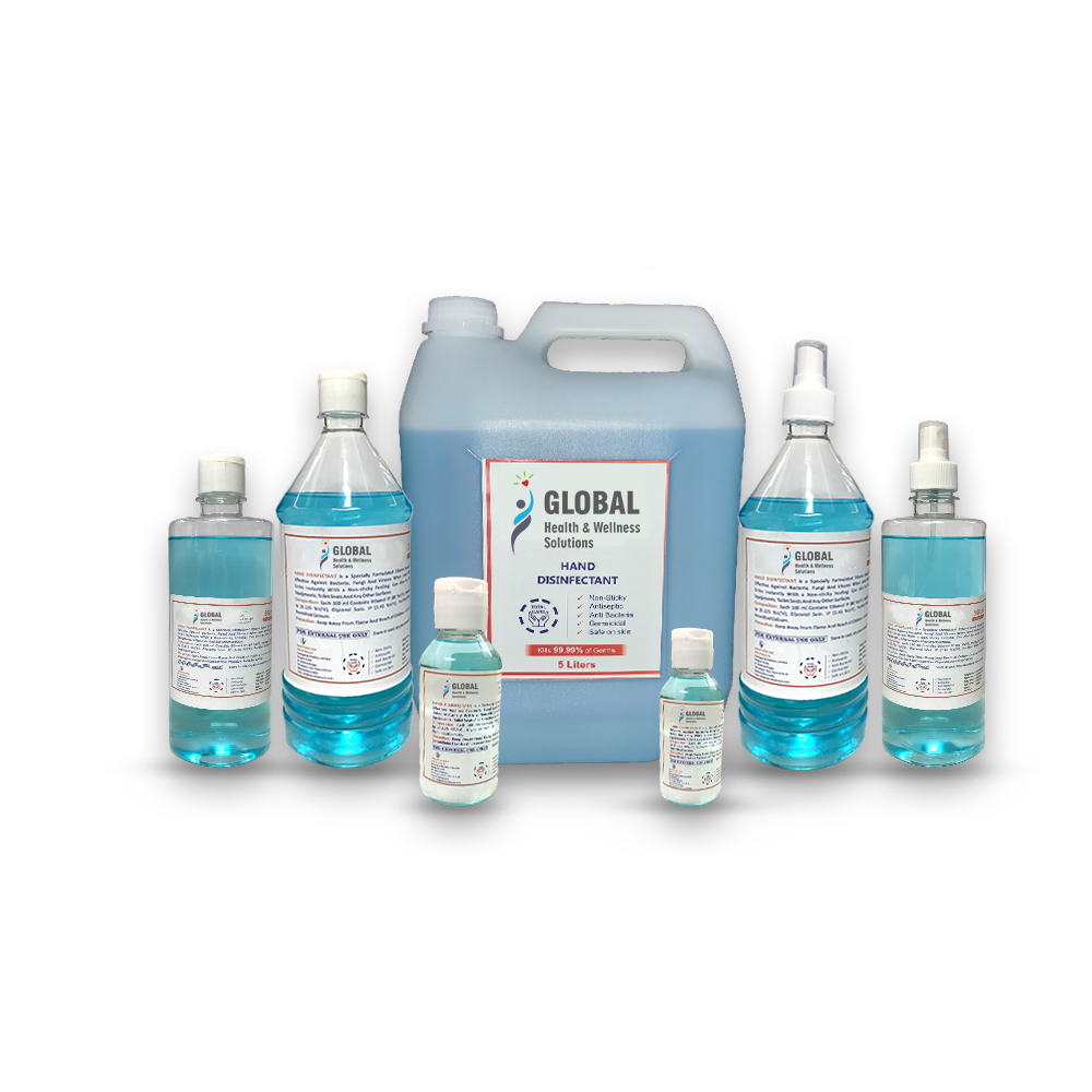 Liquid And Gel Sanitizers For Hospital And Clinic Use