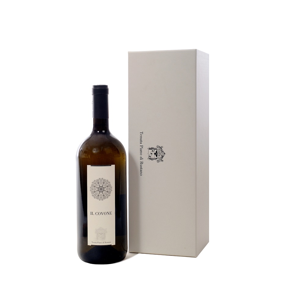 IL COVONE Malvasia Bianca di Candia Marche IGT Magnum Gift Box Italy Still Dry White Wine 12.5% Alc. Vol. 1,500 ml glass bottle