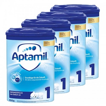 Свежий запас Aptamil 1 и 2 детская формула в наличии