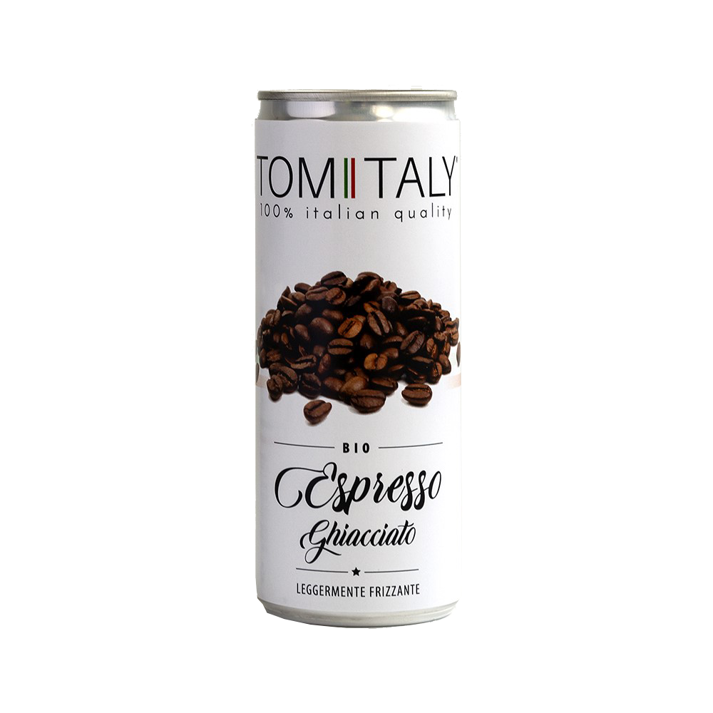 Tomitaly 100% made in italy energy drink - 100% natural - 100% coffee