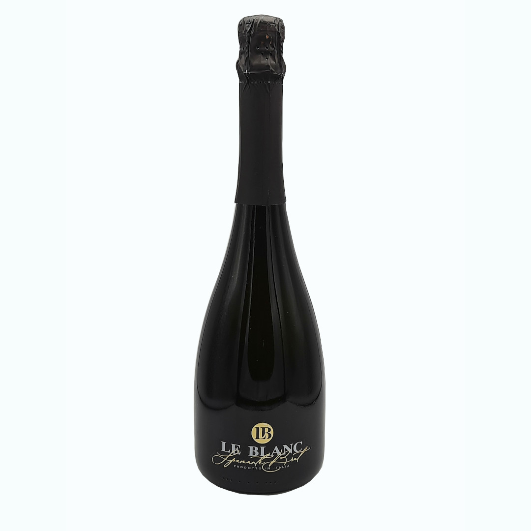 LE BLANC SPUMANTE BRUT 750 мл высокого качества в итальянском стиле; Женский игристое вино