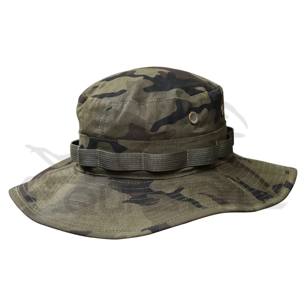 Customized Boonie Hat Military Camouflage Design Green Tactical Army Men Fashion Outdoor Fishing Hunting Hats
