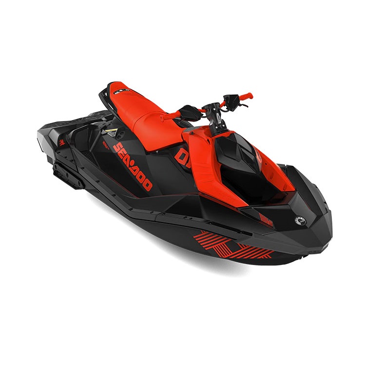 2021 Sea Jet Ski SPARK TRIXX 3 up 90HP Lava Red & Deep Black
