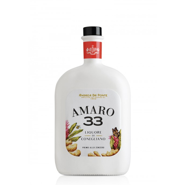 Имбирный ликер AMARO 33 коктейльное издание 70CL с наппа ди просекко