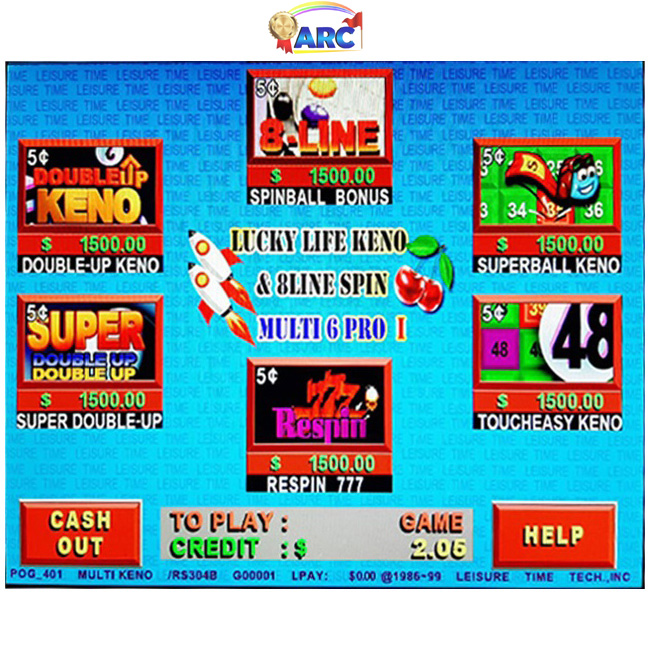Игровой ПК-рулетка Lucky Life I keno s с сенсорным экраном, электрический тип для продажи
