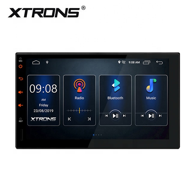 Автомобильная стереосистема XTRONS, универсальная стерео-система на android, с 7 "сенсорным экраном, с DSP, Wi-Fi, mp3-плеером, типоразмер 2din