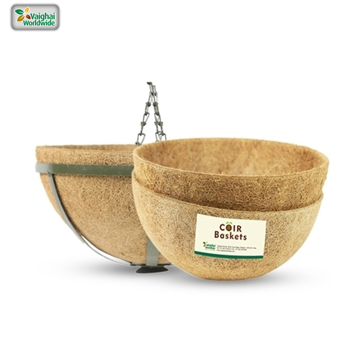 Excellent Quality Household Decorative Coco Coir Hanging Basket Liners