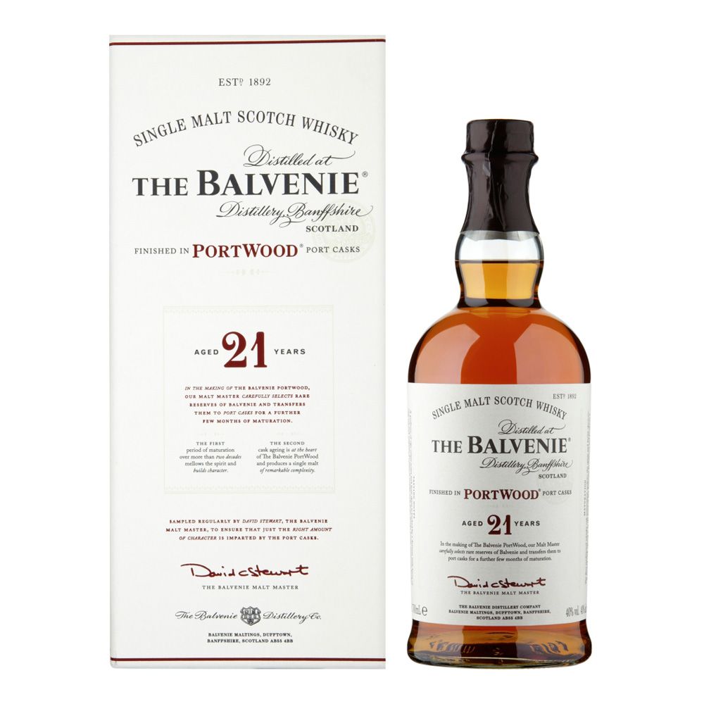 Balvenie 21 Year Portwood Whisky 70cl