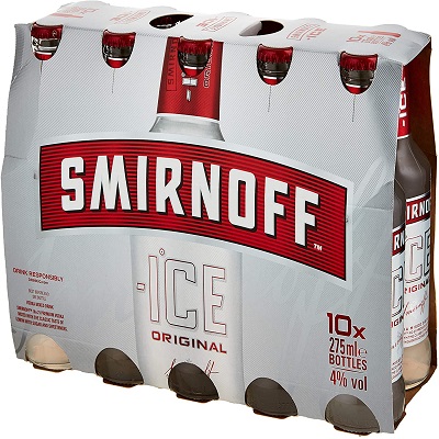 Водка Smirnoff всех цветов