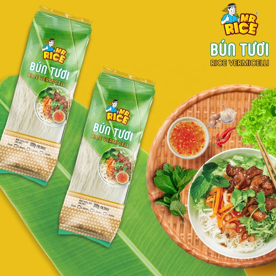 RICE VERMICELLI - FRESH TYPE AFTER BOIL - DUY ANH FOODS - MR RICE - MADE IN VIETNAM