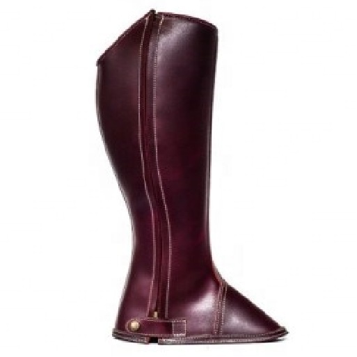 Manaal Enterprises Leather Equestrian Body Protector Equipment Genuine Horse Riding Half Horse Chaps, Size: Children & Adult