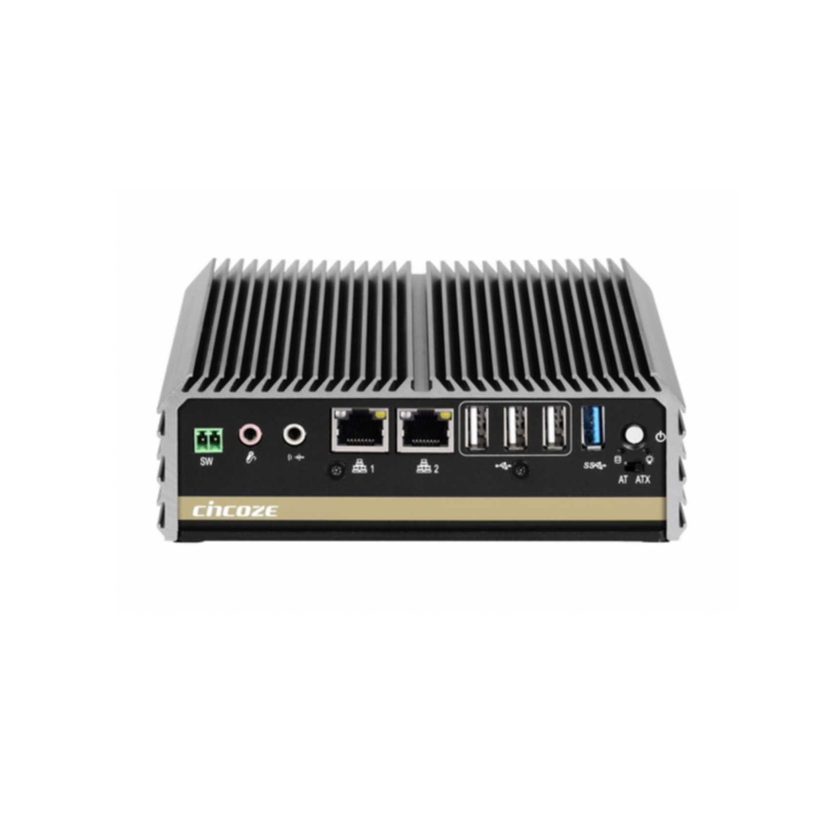 Dual Lan fanless industrial mini pc embedded computer