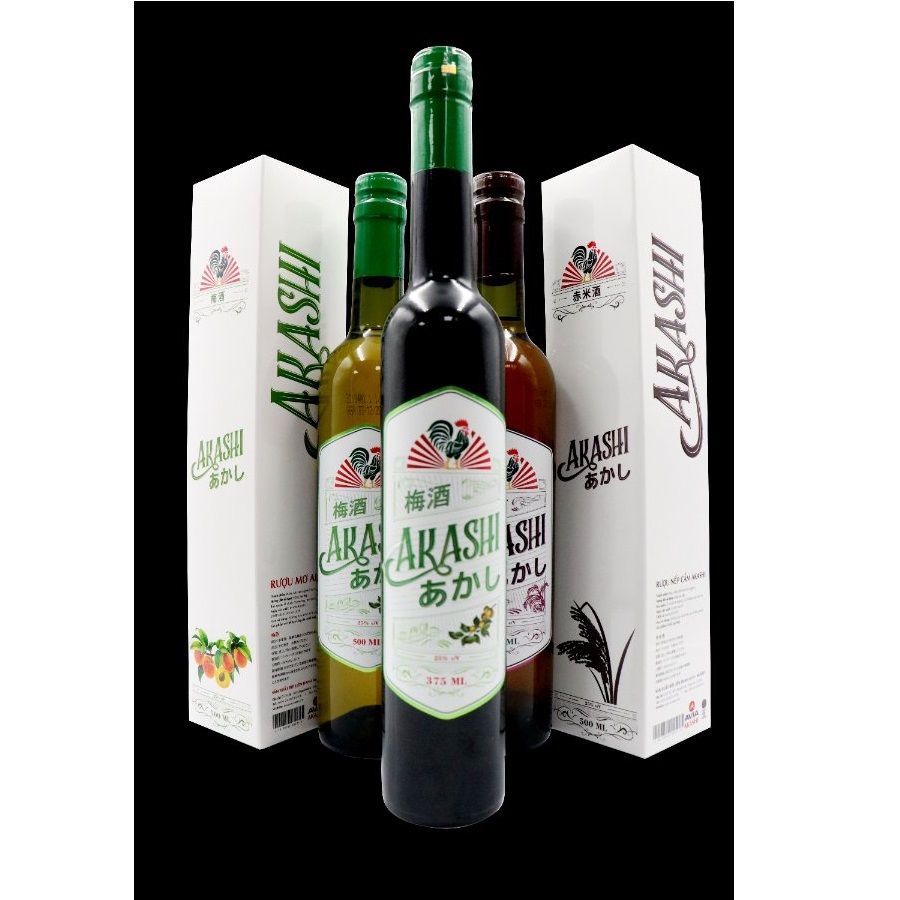 25% AKASHI 375ml apricot Fruit Wine liqour In Bottle Packaging From Vietnam