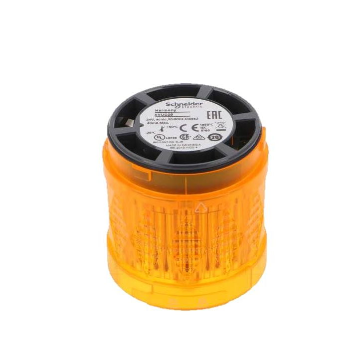 hot sales XVUC25 24V AC/DC 60mm 2W Schneider Audible unit Orange Warning Light