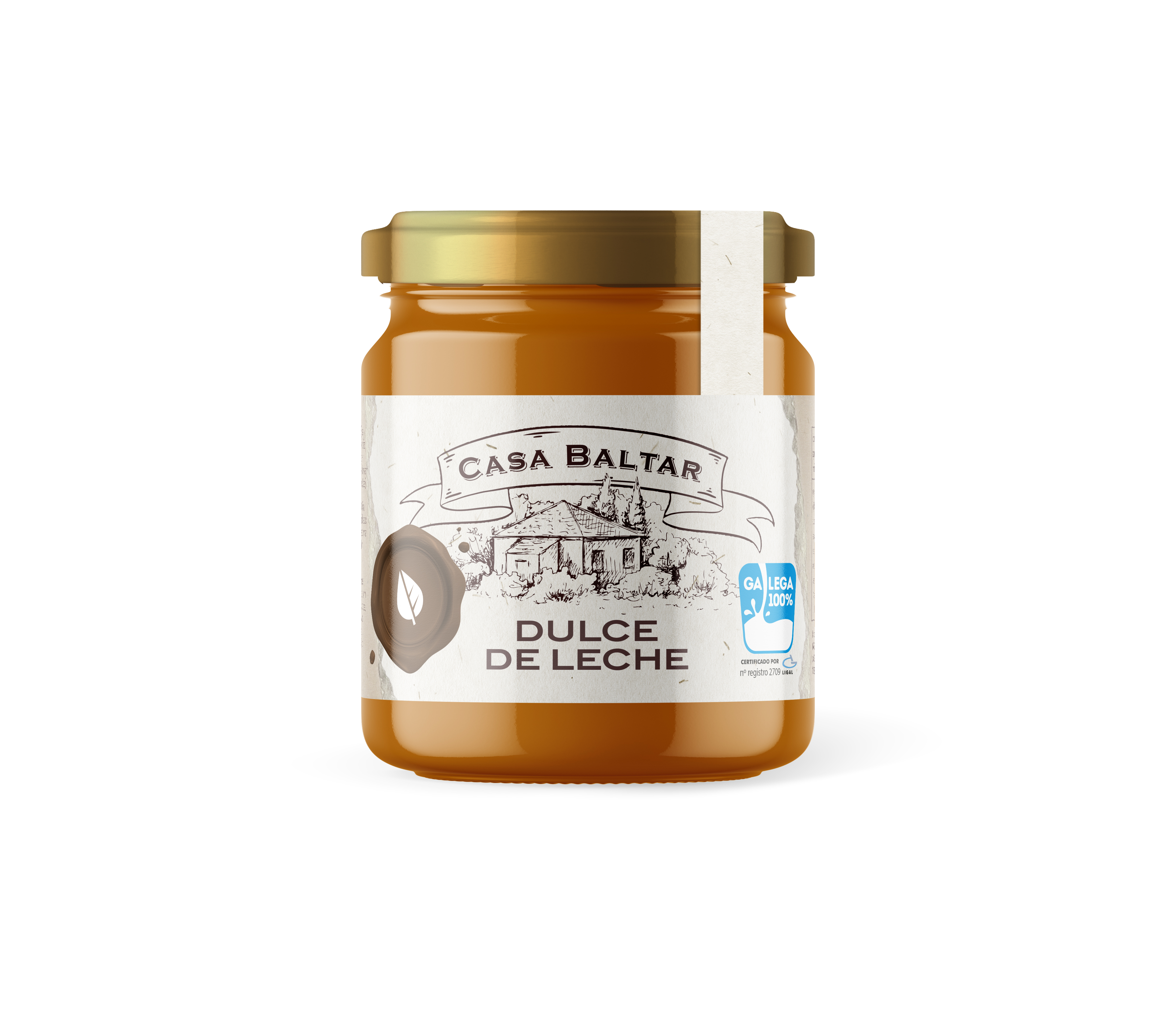 MILK CARAMEL "CLASICO". The resulting product has an easily spreadable and brownish pasty consistency.