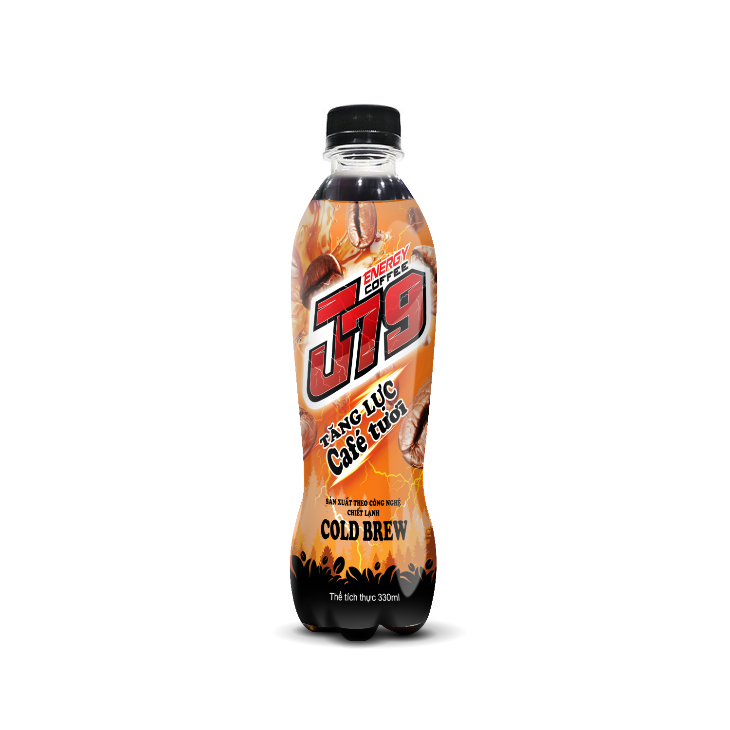 Coffee Energy Drink J79 Plastic 330ml - Healthy Energy Drink